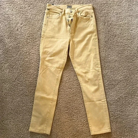 Citizens of Humanity Olivia High-Rise Slim Ankle Jeans